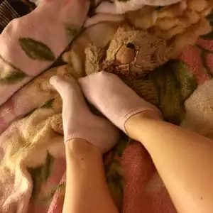 Jemné růžové ponožky