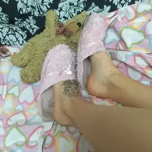 Staré domácí papučky