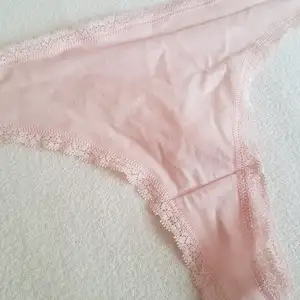 Light pink bavlněná tanga