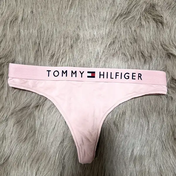 Růžové značkové tanga