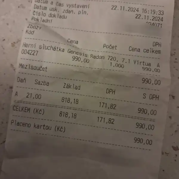Platíš mi sluchátka