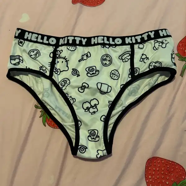 Hello kitty bílé kalhotky