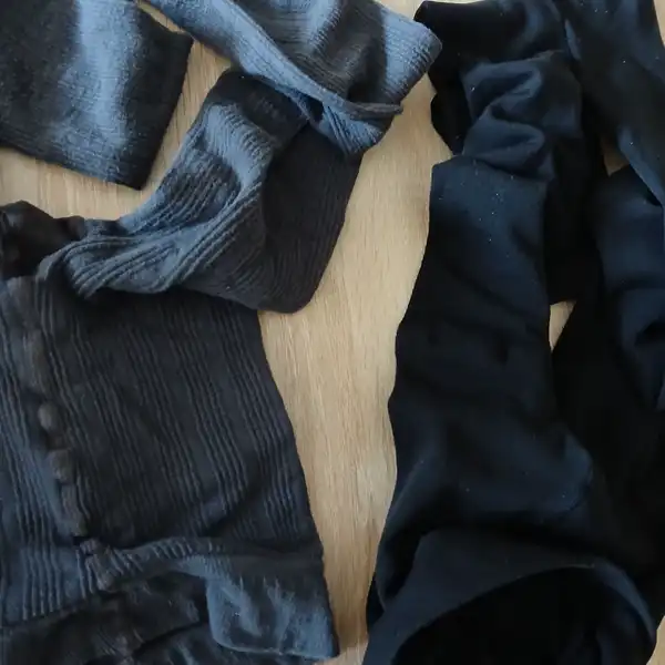 2x zateplené zimni punčochy