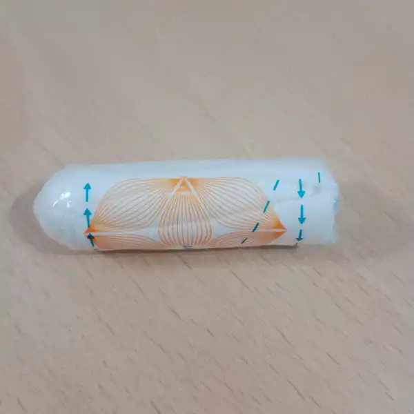 Voňavý použitý tampon