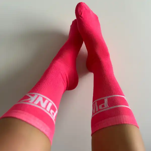 Dlouhé ponožky Pink