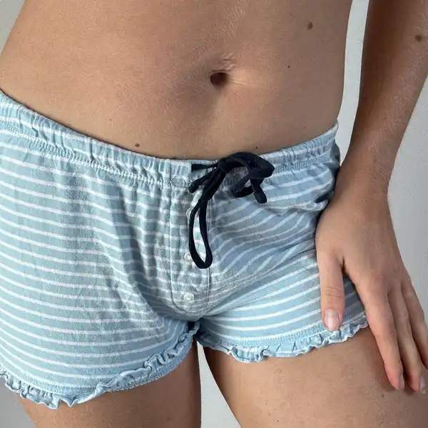 Pyžamkové bavlněné kraťásky